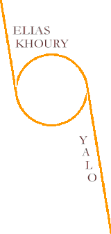 ELIAS KHOURY: YALO