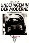 Cover: SADIK AL-AZM: UNBEHAGEN IN DER MODERNE. AUFKLÄRUNG IM ISLAM bei amazon bestellen